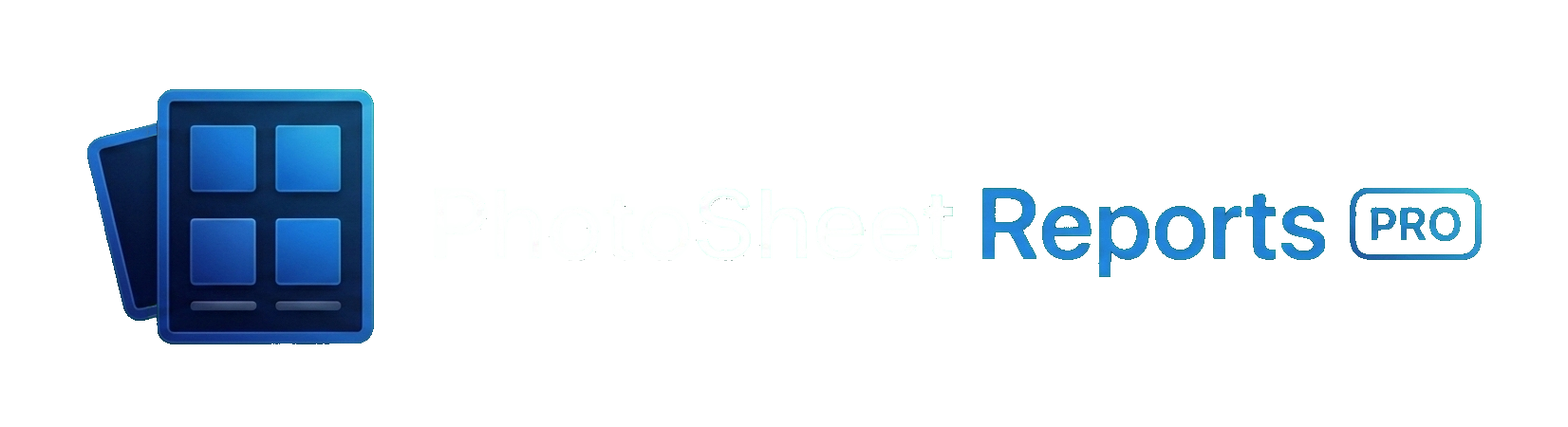 PhotoSheet Reports Pro logo